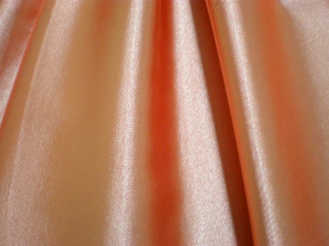 4.Dark Orange Stretch Charmeuse